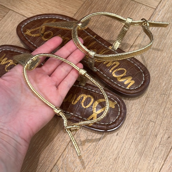 Gold Sam Edelman sandals - Picture 4 of 4